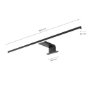 LED-Armatuur Jot - Zwart