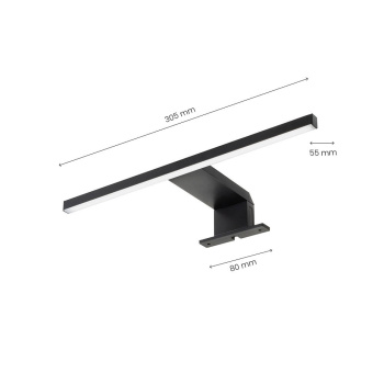 LED-Armatuur Jot - Zwart
