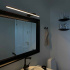 Badkamer Spiegel LED-Licht Dame - Zwart