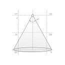 LED-Spot Stella Flat - RVS Look