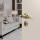 Deurklink Helix 200 - Antiek Brons