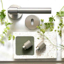 Deurklink Helix 200 Blank - RVS Afwerking