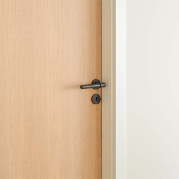 Deurklink Helix 200 Plain - Zwart