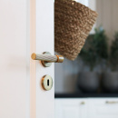 Deurklink Helix 200 Streep - Antiek Brons