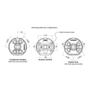 Deurklink Helix 200 Streep - Antiek Brons