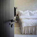 Deurklink Helix 200 Stripe - Zwart