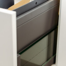 Inbouw Afvalemmer - Cube Compact Eco - Donkergrijs