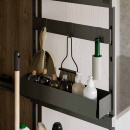 Uittrekbare Schoonmaakkastt - Deluxe - Donkergrijs