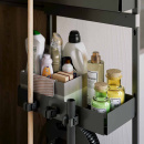 Uittrekbare Schoonmaakkastt - Deluxe - Donkergrijs