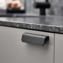 Handgreep Fall - Geborsteld Zwart