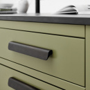 Handgreep Fall - Geborsteld Zwart