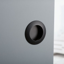 Verzonken Handgreep Hollow - Zwart