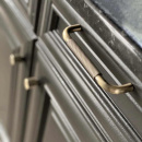 Handgreep Helix - Antiek Brons