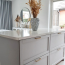 Handgreep Helix - Messing