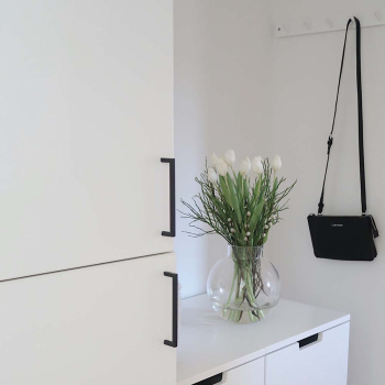 Handgreep Soft - Mat Zwart