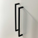 Handgreep Soft - Mat Zwart