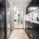 Handgreep Helix/Achterplaat - Messing