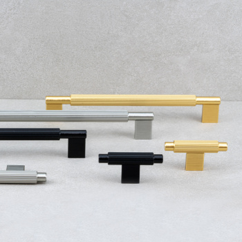 Handgreep Arpa - Geborsteld Messing