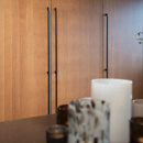 Handgreep Arpa - Geborsteld Zwart