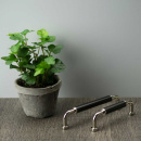 Handgreep Brohult M - Vernikkeld/Zwart