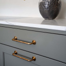 Handgreep Jubilee - Onbehandeld messing