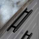 Handgreep Manor/Achterplaat - Mat Zwart