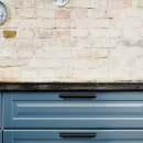 Handgreep Manor/Achterplaat - Mat Zwart