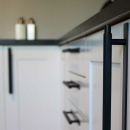 Handgreep Manor/Achterplaat - Mat Zwart