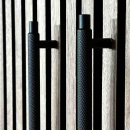 Handgreep Manor - Mat Zwart