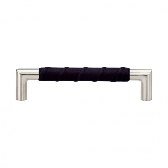 Handgreep Norma 12 - RVS Afwerking/Zwart Leer