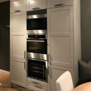 Handgreep Norma 12 - RVS Afwerking/Zwart Leer