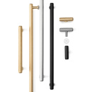 Handgreep Rille - RVS Afwerking