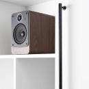 Handgreep Rille - Geborsteld Zwart