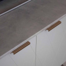 Greeplijsten Way - Geborsteld Messing