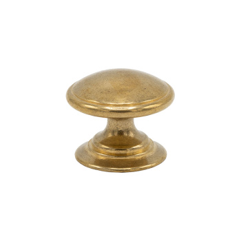 Knop 24466 - Onbehandeld Messing