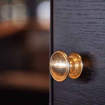 Knop 24466 - Onbehandeld Messing
