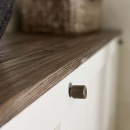 Knop Helix - Antiek Brons