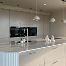 Knop Helix Stripe - RVS Afwerking