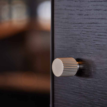 Knop Helix Stripe - RVS Afwerking