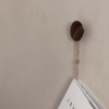 Knop Split - Walnoot