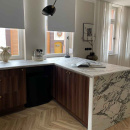 Knop Sture - Geborsteld Onbehandeld Messing