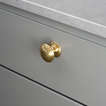 Knop 24466 - Gepolijst Messing