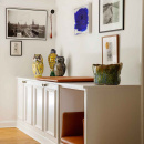 Knop Crest - Antiek Brons