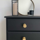 Knop Crest - Messing