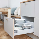 Knop Crest - Messing