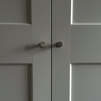 Knop Crest - RVS Afwerking