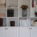 Knop Flat - Antiek Brons