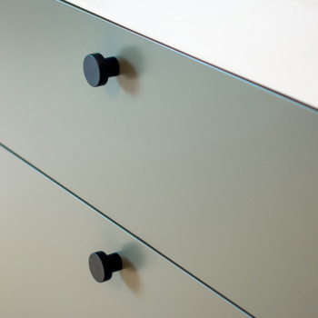 Knop Mood - Mat Zwart