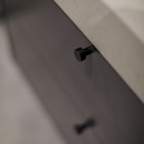 Knop Mood - Mat Zwart