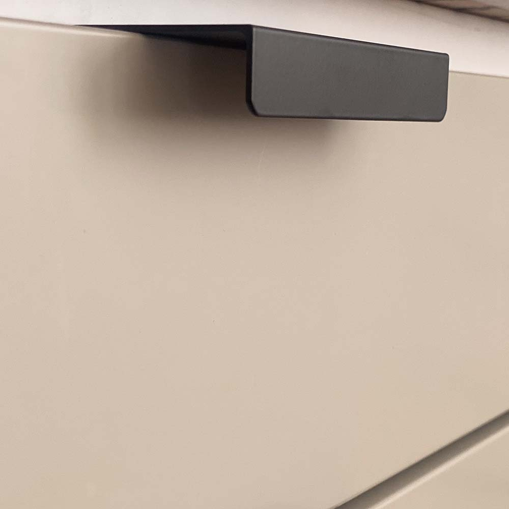 Toniton Hide Handgreep - Zwart | Beslagonline.nl